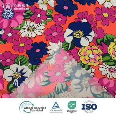 Tela de jersei estampada